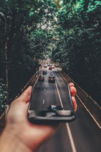 cars drive